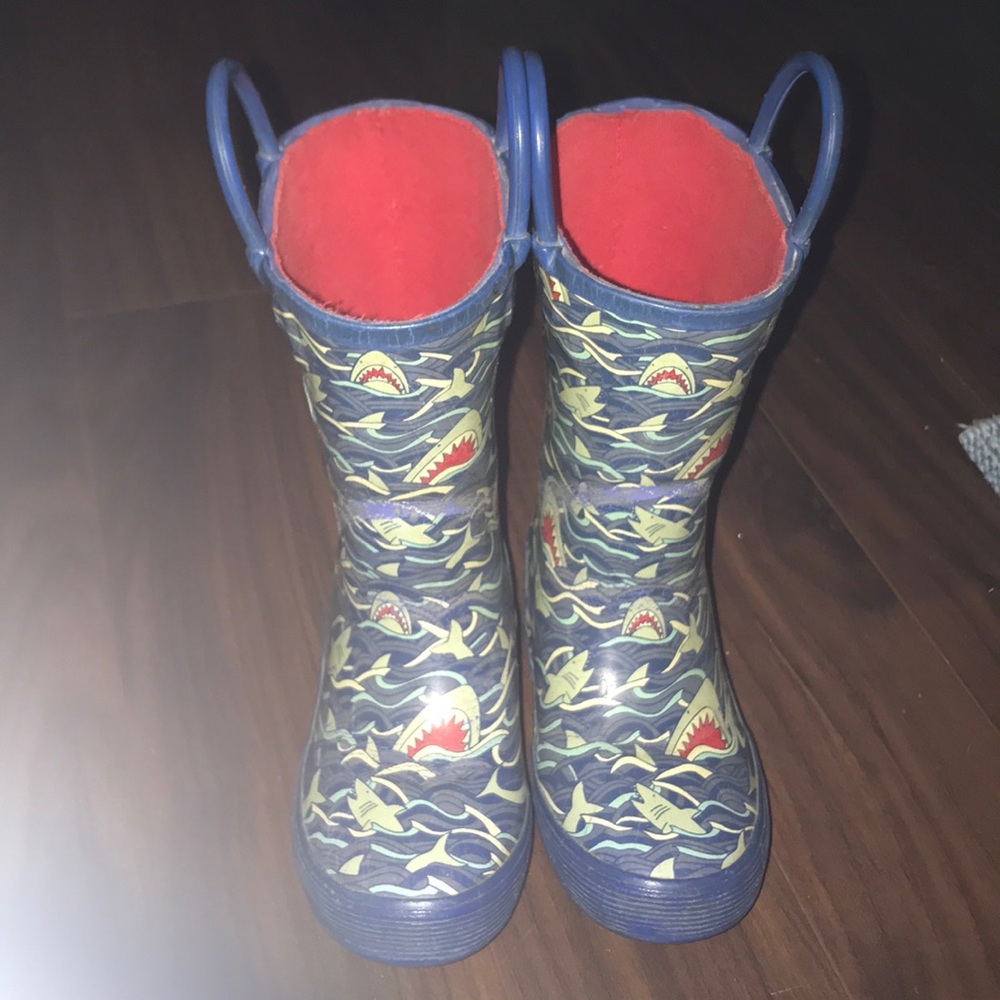 Toddler size 8 LL Bean rain boots